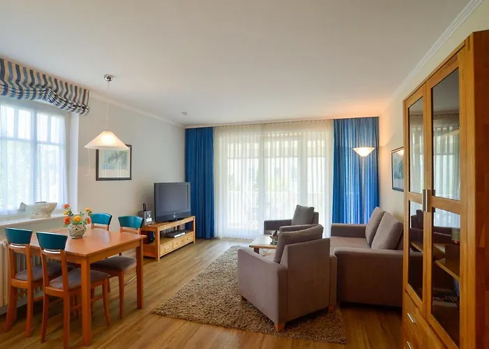 Duenenpark Binz - Komfort Ferienwohnung Mit 1 Schlafzimmer Und Balkon Im Obergeschoss 108